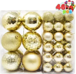 Joiedomi 46Pcs Assorted Size Baby Blue Christmas Ball Ornaments -Christmas Ornaments Sales Store 46ct Assorted Size Baby Blue Christmas Ball Ornaments 4 result 600x580 1