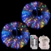 Joiedomi 2x120 LED Multicolor Rope Light 46ft 2 Joiedomi 2x120 LED Multicolor Rope Light 46ft -Christmas Ornaments Sales Store 46ft 120 LED Rope Light Multicolor 2Pcs 1 result 600x600 1