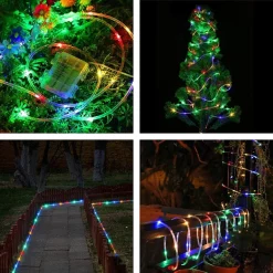 Joiedomi 120 LED Multicolor Rope Light 46ft -Christmas Ornaments Sales Store 46ft 120 LED Rope Light Multicolor 3 result 600x600 1