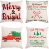 Joyin 4Pcs Christmas Classic Pillow Cover 1 Joyin 4Pcs Christmas Classic Pillow Cover -Christmas Ornaments Sales Store 4Pcs Christmas Classic Pillow Cover 2 600x596 1