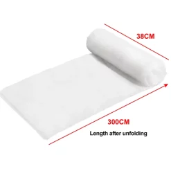 Joyin 4pcs Thick White Soft Christmas Snow Blanket 13 Joyin 4pcs Thick White Soft Christmas Snow Blanket -Christmas Ornaments Sales Store 4Pcs Christmas Snow Blanket Roll 6 result 600x600 1