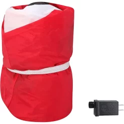 Joiedomi 4ft Long LED Inflatable Santa Hung On A Tree -Christmas Ornaments Sales Store 4ft Long LED Inflatable Santa Hung on a Tree 4 1