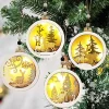 Joiedomi 4pcs LED Hanging Christmas Wooden Reindeer Ornament -Christmas Ornaments Sales Store 4pcs LED Hanging Christmas Wooden Reindeer Ornament 2 结果