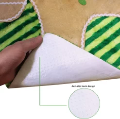 Joyin 5pcs Gingerbread Bathroom Decoration Set -Christmas Ornaments Sales Store 5 Pieces Christmas Gingerbread Theme Bathroom Decoration Set 4 result 600x595 1