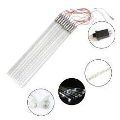 Joiedomi 10 Tubes (19.8in) Christmas Meteor Shower Lights, Warm White -Christmas Ornaments Sales Store 540 LEDs Christmas Meteor Shower Lights Warm White 4 result 600x600 1