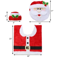 Joyin 5Pcs Christmas Santa Theme Bathroom Decoration Set -Christmas Ornaments Sales Store 5Pcs Christmas Santa Theme Bathroom Decoration Set 4 result 600x582 1