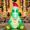 Joiedomi 5ft Inflatable Sitting Dinosaur Christmas Decoration 1 Joiedomi 5ft Inflatable Sitting Dinosaur Christmas Decoration -Christmas Ornaments Sales Store 5ft Inflatable Sitting Dinosaur Christmas Decoration 4 600x600 1