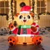 Joiedomi 5ft LED Christmas Inflatable Teddy Bear