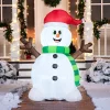 Joiedomi 5ft LED Light Up Big Snowman Blow Up -Christmas Ornaments Sales Store 5ft LED Light up Big Snowman Blow up 4 600x600 1