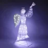 Joiedomi Christmas Cotton Angel LED Hard Light 5ft -Christmas Ornaments Sales Store 5ft LED Yard Light Cotton Angel Horn 7 600x600 1