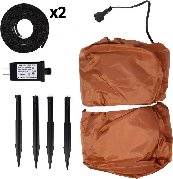 Joiedomi 5ft LED Yard Decoration Inflatable Gingerbread Man 7 Joiedomi 5ft LED Yard Decoration Inflatable Gingerbread Man - Image 5