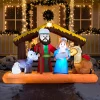 Joiedomi 6.5ft Large Nativity Scene Inflatable