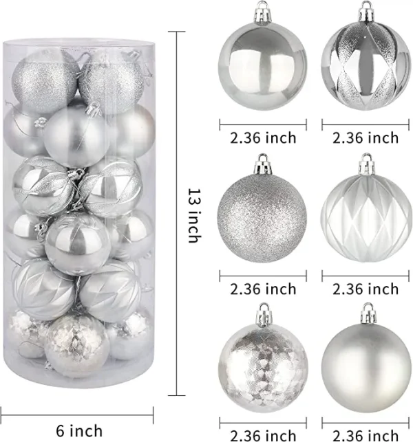 Joiedomi 66Pcs Christmas Assorted Ornaments 5 Joiedomi 66Pcs Christmas Assorted Ornaments - Image 3