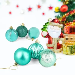 Joiedomi 24pcs Baby Blue Christmas Shatterproof Ornaments 2.36in -Christmas Ornaments Sales Store 66Pcs Christmas Assorted Ornaments with a Star Tree Topper 2 600x600 1