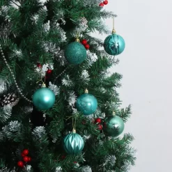 Joiedomi 24pcs Baby Blue Christmas Shatterproof Ornaments 2.36in -Christmas Ornaments Sales Store 66Pcs Christmas Assorted Ornaments with a Star Tree Topper 4 600x600 1