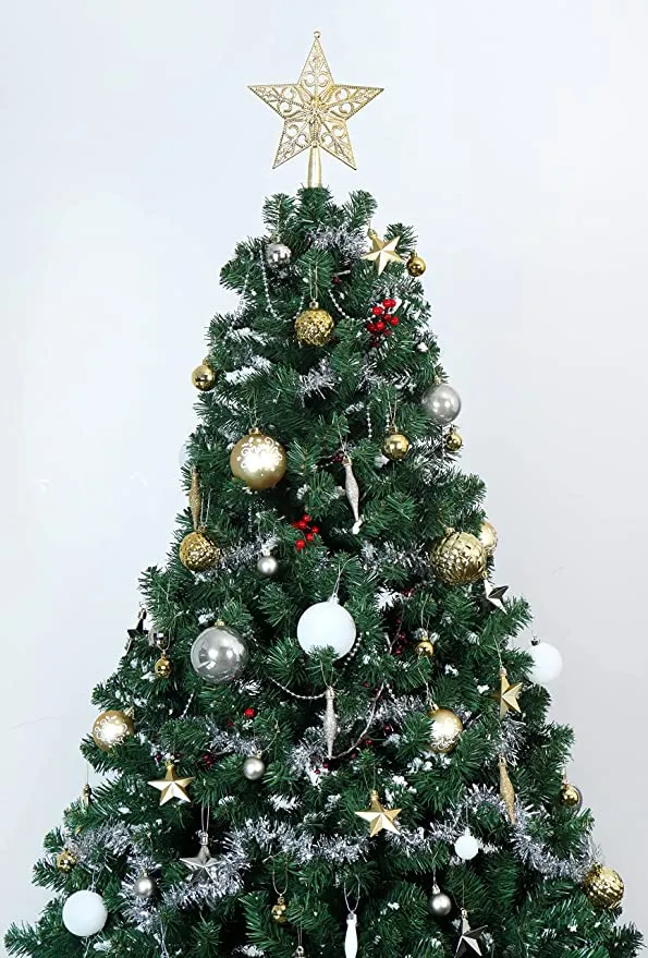 Joiedomi 67pcs Gold White & Silver Assorted Christmas Ball Ornaments 8 Joiedomi 67pcs Gold White & Silver Assorted Christmas Ball Ornaments - Image 6