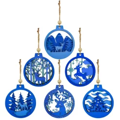 Joiedomi 6pcs Reindeer Carved Blue Wooden Christmas Ornaments 12 Joiedomi 6pcs Reindeer Carved Blue Wooden Christmas Ornaments -Christmas Ornaments Sales Store 6Pcs Blue Wooden Ornaments 2 result 600x600 1