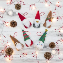 Joyin 6Pcs Cartoon Gnome Ornaments Set