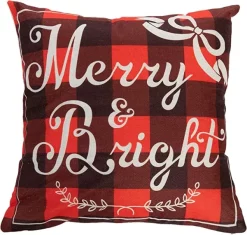 Joyin 6pcs Christmas Buffalo Plaid Pillow Covers -Christmas Ornaments Sales Store 6Pcs Christmas Buffalo Pillow Covers 6 600x571 1