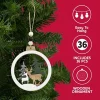 Joiedomi 6pcs Christmas Hanging Reindeer Ornaments