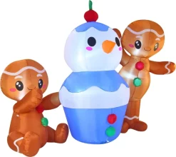 Joiedomi 6ft 2 Inflatable Gingerman Building Ice Cream Decoration 10 Joiedomi 6ft 2 Inflatable Gingerman Building Ice Cream Decoration -Christmas Ornaments Sales Store 6ft Inflatable Gingerman Building Ice Cream Decoration 3 result 600x534 1