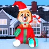 Joiedomi 6ft Inflatable LED Christmas Puppy In A Gift 1 Joiedomi 6ft Inflatable LED Christmas Puppy In A Gift -Christmas Ornaments Sales Store 6ft Inflatable LED Christmas Puppy in a Gift 1 result 600x600 1