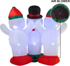 Joiedomi 6ft Inflatable LED Three Snowman Christmas Caroling 11 Joiedomi 6ft Inflatable LED Three Snowman Christmas Caroling -Christmas Ornaments Sales Store 6ft Inflatable LED Three Snowman Christmas Caroling 4 result 600x563 1