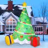 Joiedomi 6ft Inflatable Rainbow Ribbon Christmas Tree Decoration -Christmas Ornaments Sales Store 6ft Inflatable Rainbow Ribbon Christmas Tree Decoration result 600x600 1