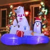 Joiedomi 6ft LED Inflatable Christmas Polar Bear With Penguin -Christmas Ornaments Sales Store 6ft LED Inflatable Christmas Polar Bear With Penguin 1 result 600x600 1