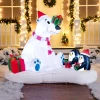 Joiedomi 6ft LED Polar Bear Christmas Inflatable Decoration -Christmas Ornaments Sales Store 6ft LED Polar Bear Christmas Inflatable Decoration 1 600x600 1