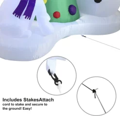 Joiedomi 6ft LED Tall Christmas Inflatable Snowman -Christmas Ornaments Sales Store 6ft LED Tall Christmas Inflatable Snowman 4 result 600x583 1