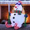 Joiedomi 6ft LED Tall Skiing Blow Up Snowman -Christmas Ornaments Sales Store 6ft LED Tall SKI Blow Up Snowman 1 result 600x600 1
