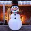 Joiedomi 6ft Tall LED Inflatable Snowman Decoration 2 Joiedomi 6ft Tall LED Inflatable Snowman Decoration -Christmas Ornaments Sales Store 6ft LED Tall Snowman Inflatables Decoration 1 result 600x600 1