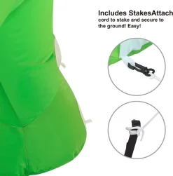 Joiedomi 6ft Tall LED Christmas Inflatable Dinosaur 12 Joiedomi 6ft Tall LED Christmas Inflatable Dinosaur -Christmas Ornaments Sales Store 6ft Long Inflatable Brachiosaurus Carrying Gifts with Build in LEDs 5 result 1 600x609 1