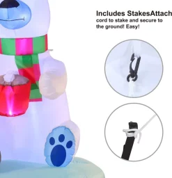 Joiedomi 6ft Long Inflatable Hot Cocoa And S'Mores 12 Joiedomi 6ft Long Inflatable Hot Cocoa And S'Mores -Christmas Ornaments Sales Store 6ft Long Inflatable Hot Cocoa and SMores 5 result 600x621 1