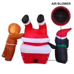 Joiedomi 6ft Long LED Inflatable Santa Claus Fall Into A Trash -Christmas Ornaments Sales Store 6ft Long LED Inflatable Santa Claus Fall into a Trash 4 result 600x600 1