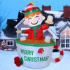 Joiedomi 6ft Tall LED Inflatable Elf Mug -Christmas Ornaments Sales Store 6ft Tall LED Inflatable Elf Mug 1 result 600x600 1