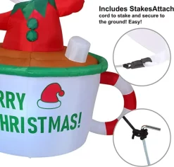 Joiedomi 6ft Tall LED Inflatable Elf Mug 12 Joiedomi 6ft Tall LED Inflatable Elf Mug -Christmas Ornaments Sales Store 6ft Tall LED Inflatable Elf Mug 5 600x574 1