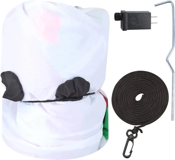 Joiedomi 6ft Tall LED Two Penguin Inflatable Decoration 8 Joiedomi 6ft Tall LED Two Penguin Inflatable Decoration - Image 6