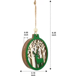 Joiedomi 6pcs Reindeer LED Carved Wooden Christmas Ornaments -Christmas Ornaments Sales Store 6pcs Reindeer LED Carved Wooden Christmas Ornaments 5 结果 600x600 1