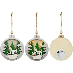 Joiedomi 6pcs Reindeer LED Carved Wooden Christmas Ornaments -Christmas Ornaments Sales Store 6pcs Reindeer LED Carved Wooden Christmas Ornaments 6 结果