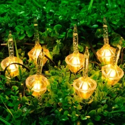 Joiedomi 7pcs Warm White Vintage Christmas Bubble Lights
