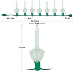 Joiedomi 7pcs Warm White Vintage Christmas Bubble Lights 11 Joiedomi 7pcs Warm White Vintage Christmas Bubble Lights -Christmas Ornaments Sales Store 7 Count Warm White Christmas Bubble String Lights 4 result 600x587 1