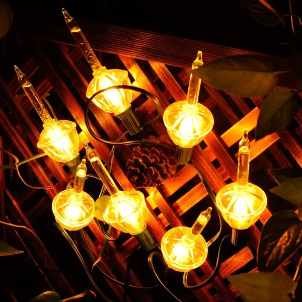 Joiedomi 7pcs Warm White Vintage Christmas Bubble Lights 8 Joiedomi 7pcs Warm White Vintage Christmas Bubble Lights - Image 6
