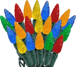 Joiedomi 70 LED C6 Multicolor Christmas Light 22.6ft -Christmas Ornaments Sales Store 70 Count C6 Christmas Light Multicolor 7 result 600x532 1
