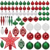 Joiedomi 70pcs Red White And Green Christmas Ornaments 2 Joiedomi 70pcs Red White And Green Christmas Ornaments -Christmas Ornaments Sales Store 70Pcs Christmas Ornaments with Heart Red Green amp White 1 result 600x600 1
