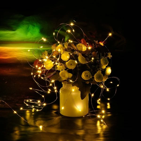 Joiedomi 200 LED Warm White Led USB Operated Fairy Lights 66ft 7 Joiedomi 200 LED Warm White Led USB Operated Fairy Lights 66ft - Image 5