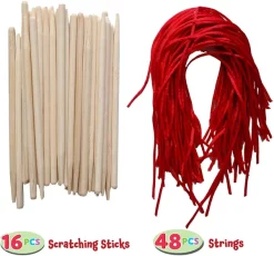 Joyin 72pcs Magic Color Scratch Christmas Ornaments -Christmas Ornaments Sales Store 72Pcs Rainbow Color Scratch Christmas Ornaments 4 result 600x558 1