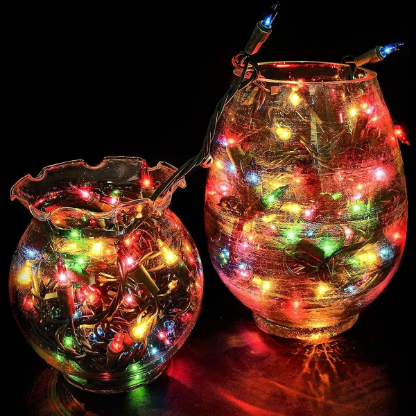 Joiedomi 2x150 LED Multicolor Christmas Green Wire String Lights 38.7ft 7 Joiedomi 2x150 LED Multicolor Christmas Green Wire String Lights 38.7ft - Image 5