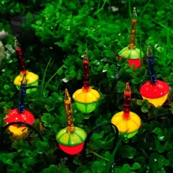 Joiedomi 7 LED Multicolor Christmas Bubble String Lights 7ft